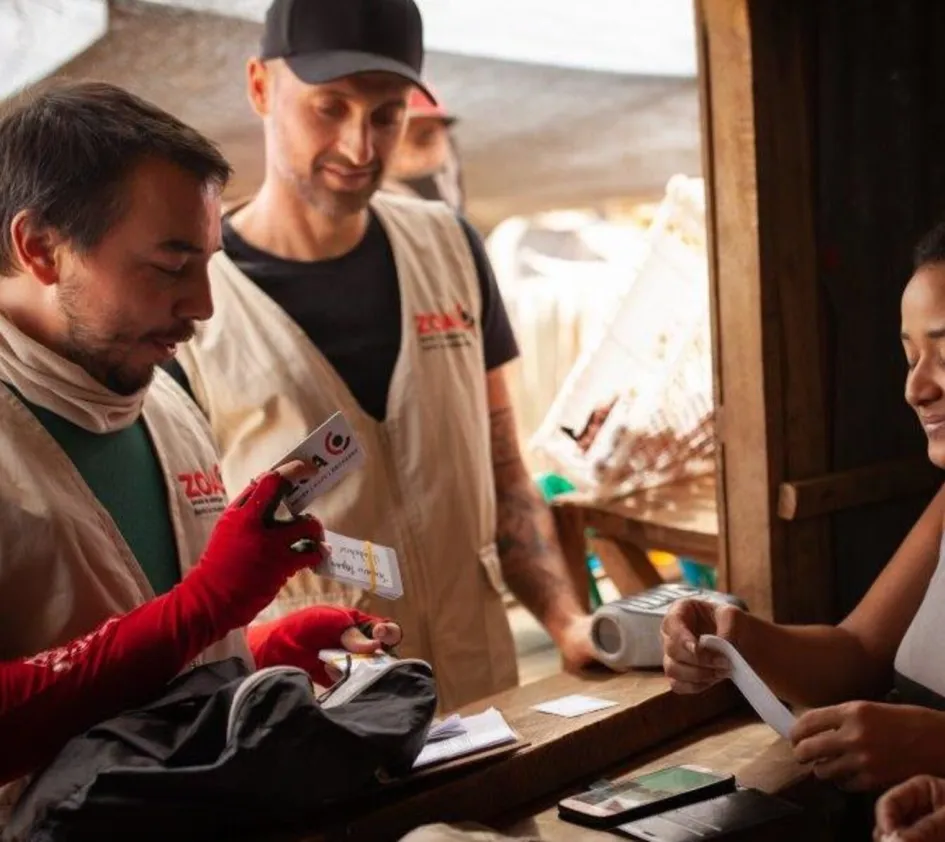 Daniel Pedraza works for ZOA in Colombia