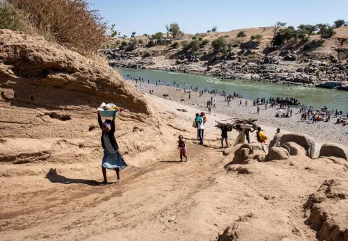 Ethiopiërs massaal op de vlucht: Dit is een humanitaire ramp
